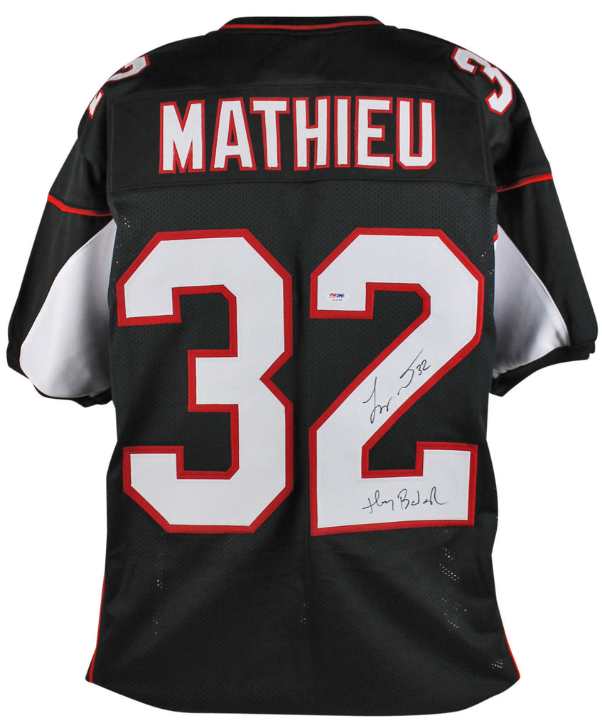 Tyrann Mathieu Signed Autographed Arizona Cardinals Football Jersey P Sterling Autographs