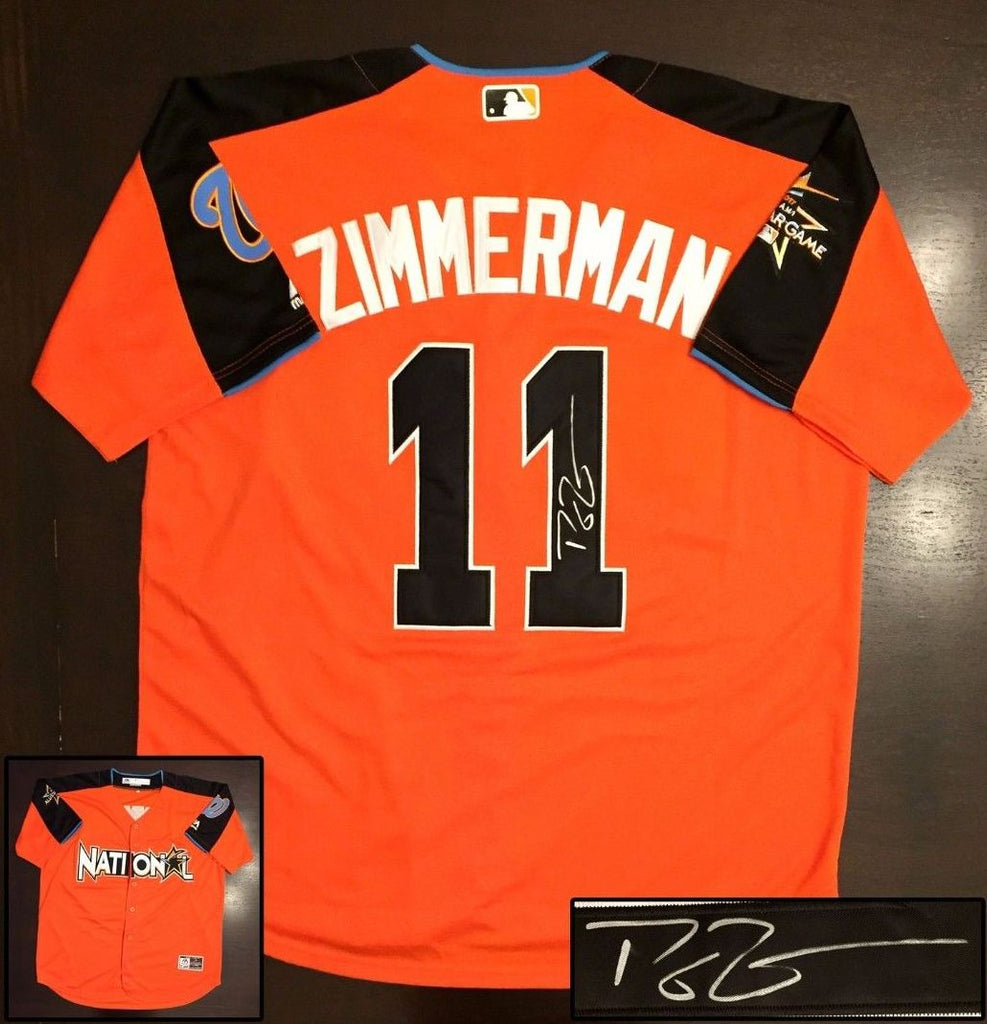 Ryan Zimmerman Autographed Authentic Nationals Jersey