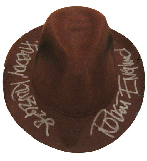Robert Englund Signed Autographed Nightmare On Elm Street Freddy Krueger Fedora Hat (ASI COA)