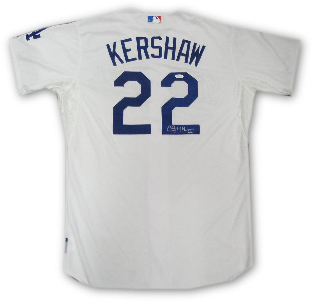 Clayton Kershaw Signed Autographed Los Angeles Dodgers Baseball Jersey –  Sterling Autographs