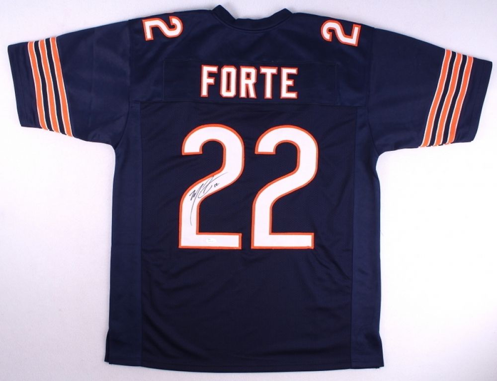 Matt Forte Signed Autographed Chicago Bears Football Jersey JSA COA Sterling Autographs