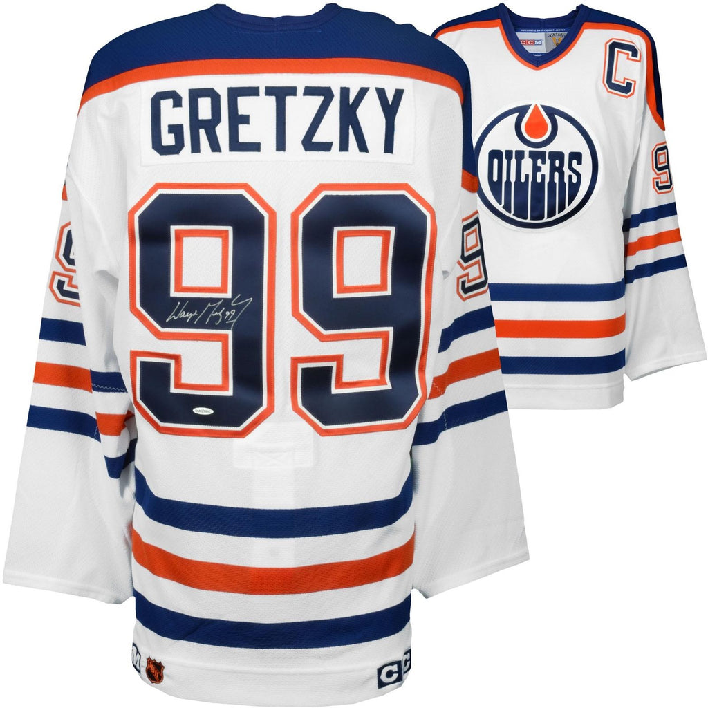 Edmonton Oilers Wayne Gretzky Signed Jersey COA Proof Photo