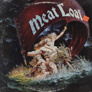 Meat Loaf Signed Autographed "Dead Ringer" Record Album (JSA COA)