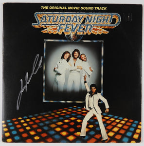 John Travolta Signed Autographed "Saturday Night Fever" Record Album (JSA COA)