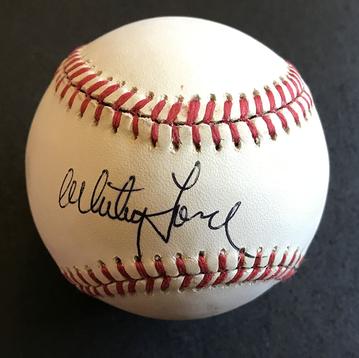 Whitey Ford Signed Autographed Official American League OAL Baseball (SA COA)