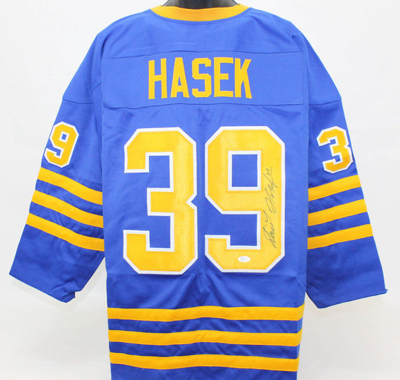 Dominik Hasek Signed Autographed Buffalo Sabres Hockey Jersey (JSA COA)