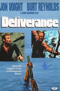 Burt Reynolds Signed Autographed "Deliverance" 11x17 Movie Poster (PSA/DNA COA)