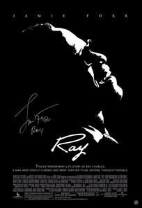 Jamie Foxx Signed Autographed "Ray" 11x17 Movie Poster (ASI COA)