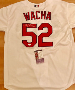 Michael Wacha Signed Autographed St. Louis Cardinals Baseball Jersey (JSA COA)