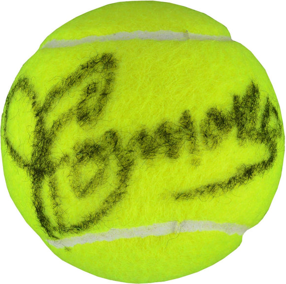 Jimmy Connors Signed Autographed Yellow Tennis Ball (Fanatics COA)
