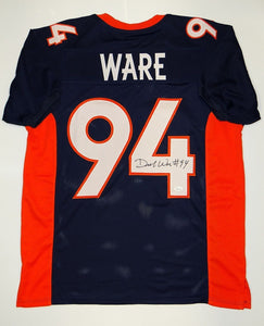 Demarcus Ware Signed Autographed Denver Broncos Football Jersey (JSA COA)