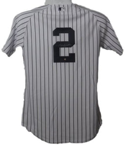 Derek Jeter Signed Autographed New York Yankees Baseball Jersey (Steiner COA)