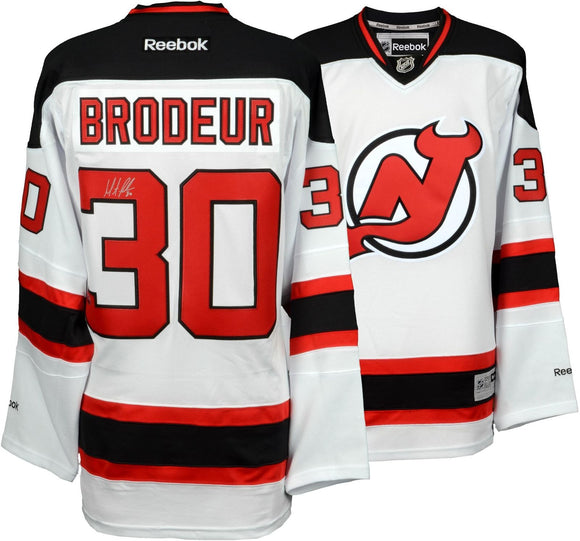 Martin Brodeur Signed Autographed New Jersey Devils Hockey Jersey (Fanatics COA)