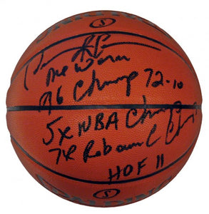 Dennis Rodman Signed Autographed Full-Sized Spalding NBA Basketball w/ Stats (ASI COA)