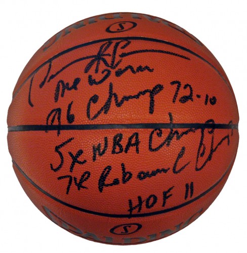 Dennis Rodman Signed Autographed Full-Sized Spalding NBA Basketball w/ Stats (ASI COA)