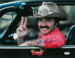 Burt Reynolds Signed Autographed "Smokey and the Bandit" Glossy 11x14 Photo (PSA/DNA COA)