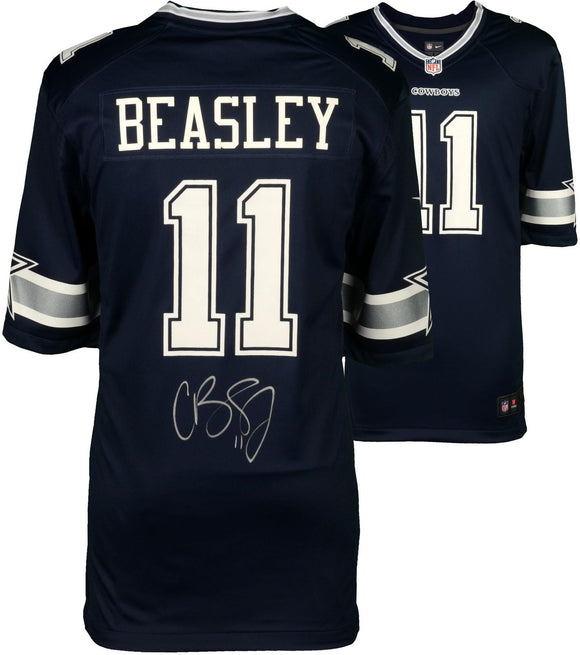 Cole Beasley Signed Autographed Dallas Cowboys Football Jersey (Fanatics COA)
