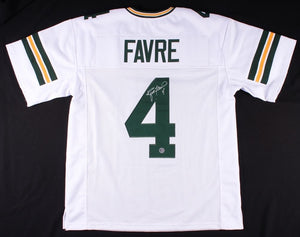 Brett Favre Signed Autographed Green Bay Packers Football Jersey (JSA COA)