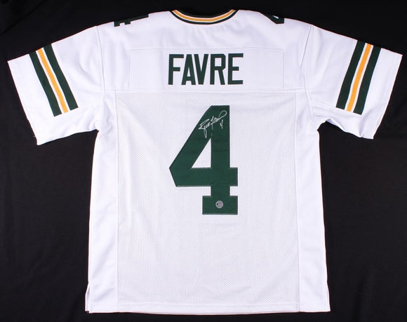 Brett Favre Signed Autographed Green Bay Packers Football Jersey (JSA COA)