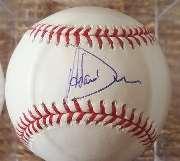 Adam Dunn Signed Autographed Official Major League OML Baseball (SA COA)