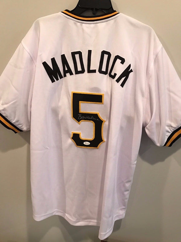 Bill Madlock Signed Autographed Pittsburgh Pirates Baseball Jersey (JSA COA)