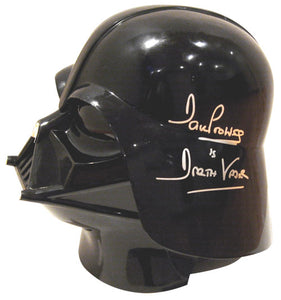 Dave Prowse Signed Autographed "Star Wars" Darth Vader Full Size Helmet (ASI COA)