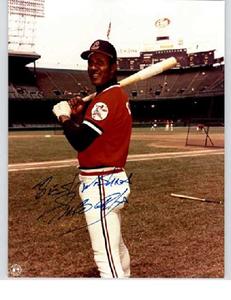 Rico Carty Signed Autographed 8x10 Photo Cleveland Indians (SA COA)