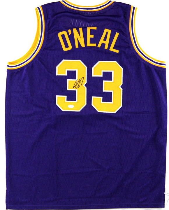 Shaquille O'Neal Signed Autographed LSU Tigers Basketball Jersey (JSA COA)