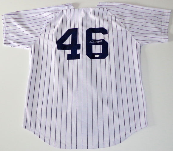 Andy Pettitte Signed Autographed New York Yankees Baseball Jersey (JSA COA)