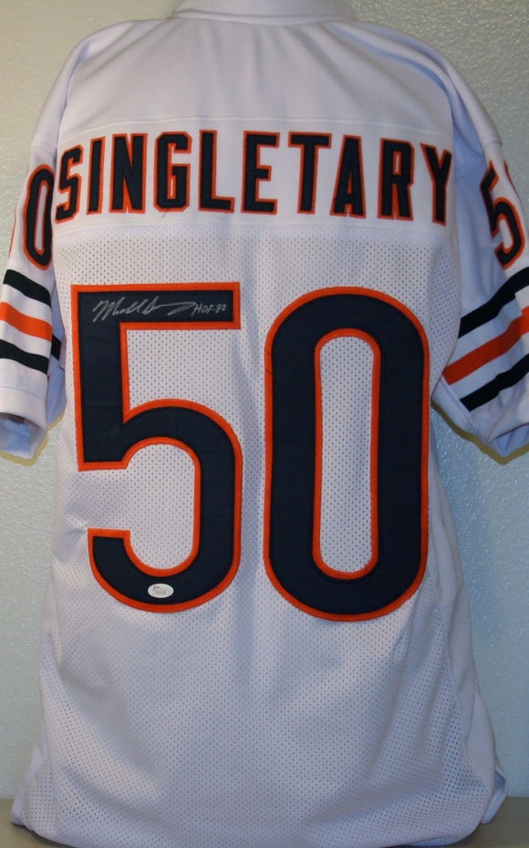 Mike Singletary Signed Autographed Chicago Bears Football Jersey (JSA COA)