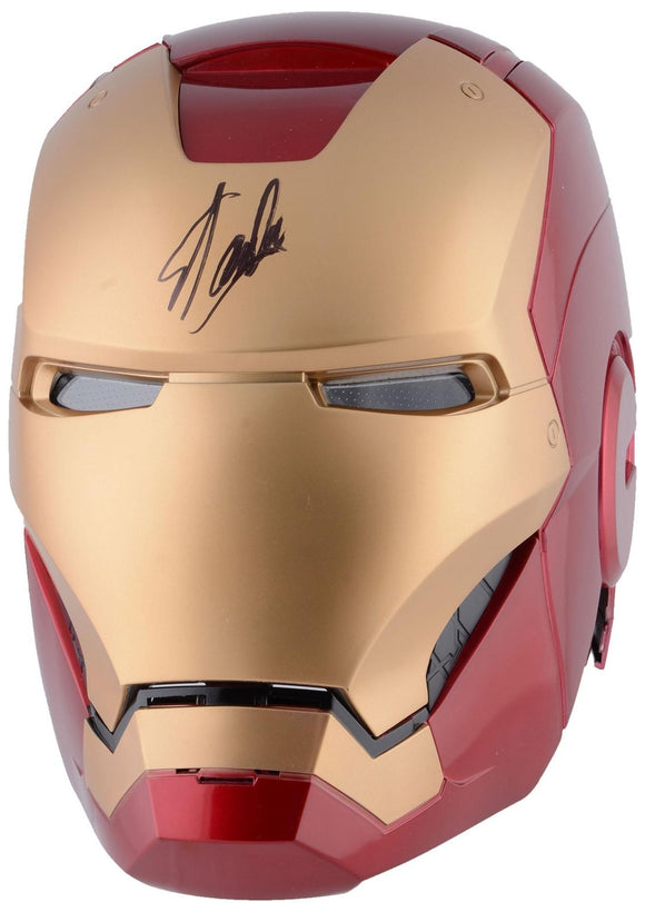 Stan Lee Signed Autographed Iron-Man Mask (Beckett COA)
