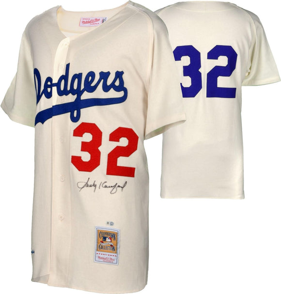 Sandy Koufax Signed Autographed Los Angeles Dodgers Baseball Jersey (MLB Authenticated)