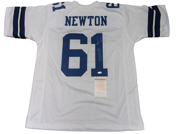 Nate Newton Signed Autographed Dallas Cowboys Football Jersey (JSA COA)