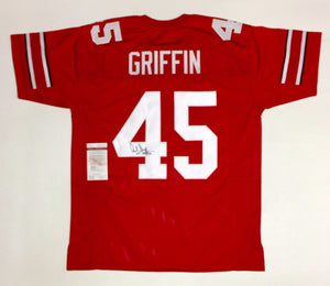 Archie Griffin Signed Autographed Ohio State Buckeyes Football Jersey (JSA COA)