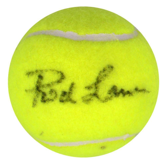 Rod Laver Signed Autographed Yellow Tennis Ball (JSA COA)