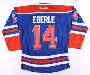 Jordan Eberle Signed Autographed Edmonton Oilers Hockey Jersey (PSA/DNA COA)