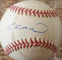 Glenallen Hill Signed Autographed Official Major League OML Baseball (SA COA)