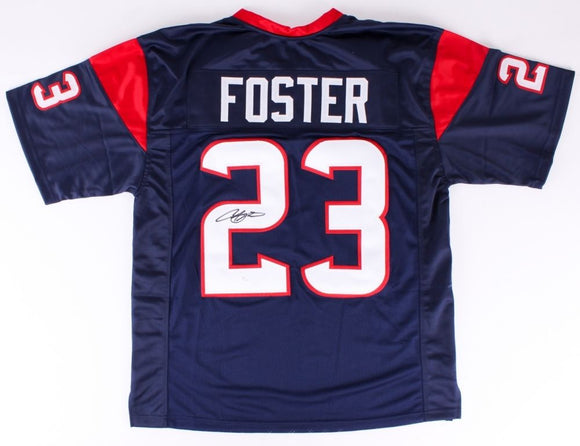 Arian Foster Signed Autographed Houston Texans Football Jersey (JSA COA)