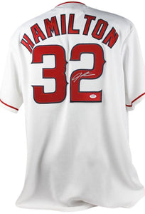 Josh Hamilton Signed Autographed Los Angeles Angels Baseball Jersey (JSA COA)