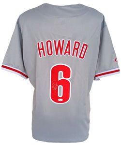 Ryan Howard Signed Autographed Philadelphia Phillies Baseball Jersey (JSA COA)