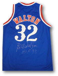 Bill Walton Signed Autographed Los Angeles Clippers Basketball Jersey (PSA/DNA COA)