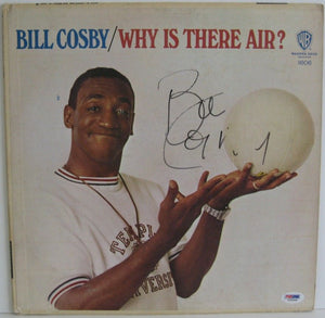 Bill Cosby Signed Autographed "Why is There Air?" Record Album (PSA/DNA COA)