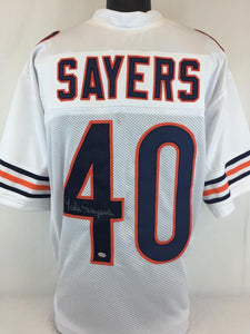 Gale Sayers Signed Autographed Chicago Bears Football Jersey (JSA COA)