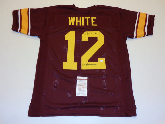 Charles White Signed Autographed USC Trojans Football Jersey (JSA COA)