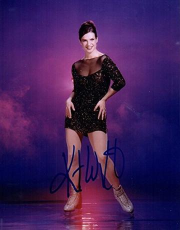 Katarina Witt Signed Autographed Glossy 8x10 Photo (SA COA)