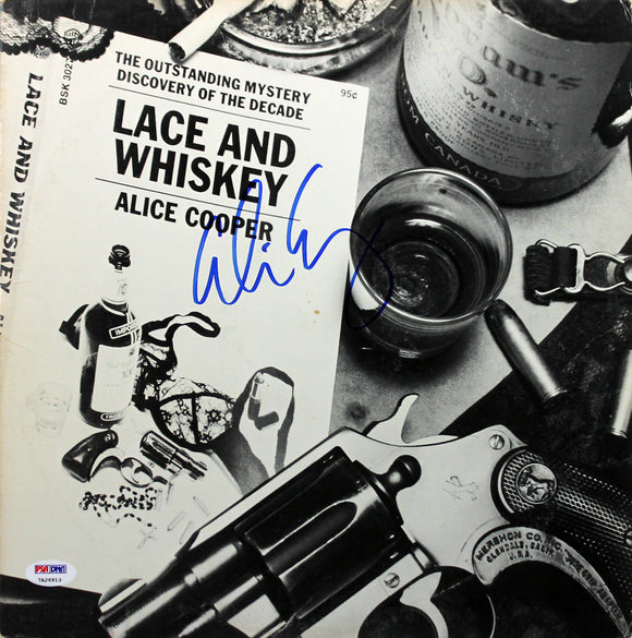 Alice Cooper Signed Autographed 