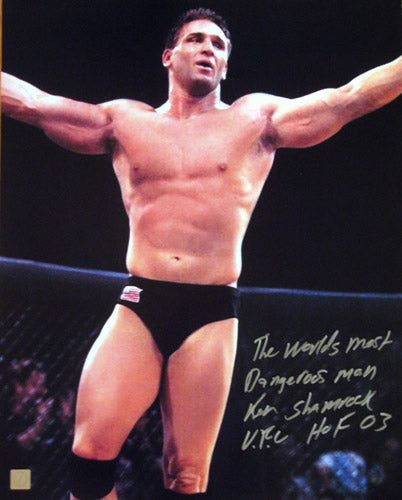 Ken Shamrock Signed Autographed 