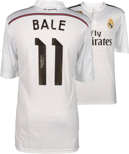 Gareth Bale Signed Autographed Real Madrid Soccer Jersey (Fanatics COA)