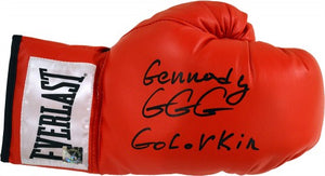 Gennady "GGG" Golovkin Signed Autographed Everlast Boxing Glove (ASI COA)