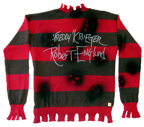 Robert Englund Signed Autographed Nightmare On Elm Street Freddy Krueger Sweater (ASI COA)